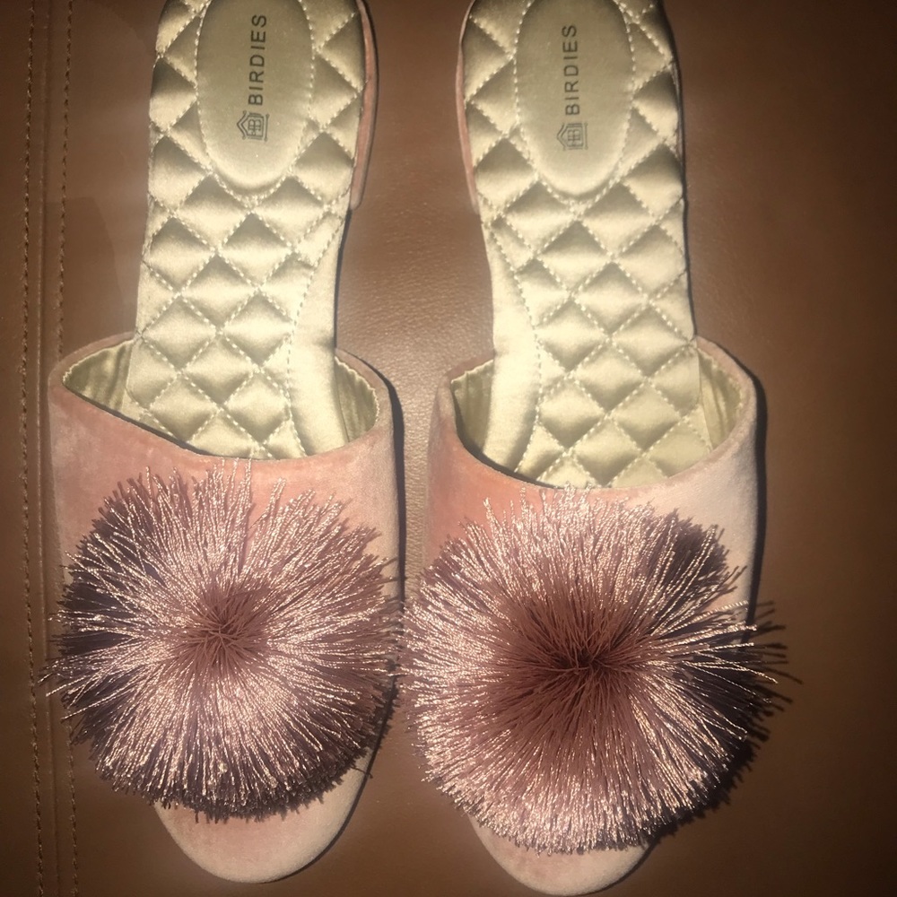 Birdies blush slippers 9.5